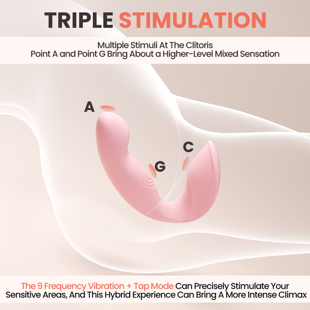 Bluetooth® App-Controlled G-Spot Egg Vibrator