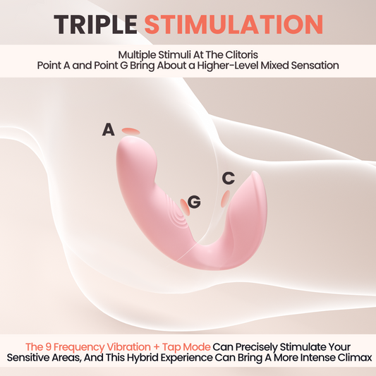 Bluetooth® App-Controlled G-Spot Egg Vibrator