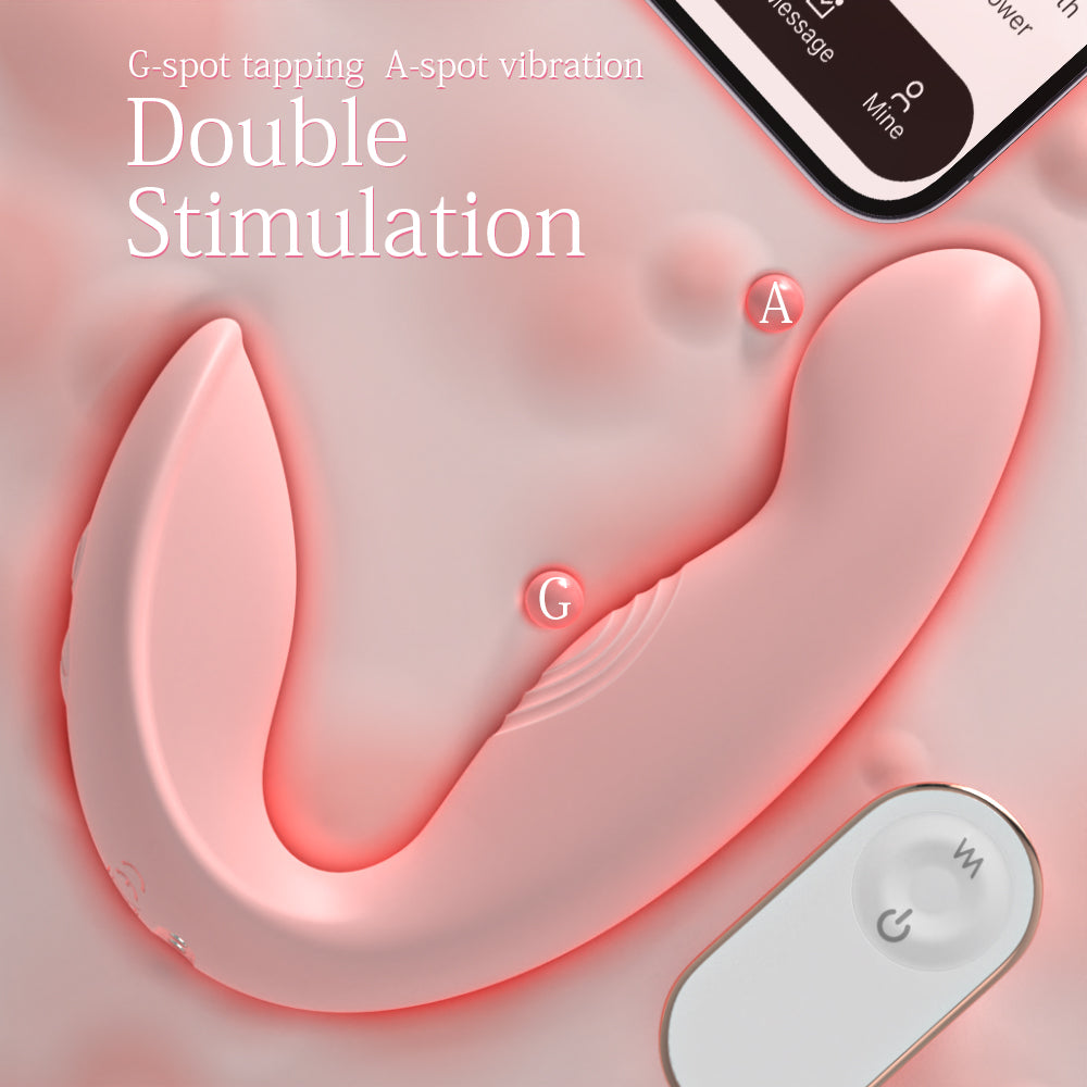 Bluetooth® App-Controlled G-Spot Egg Vibrator