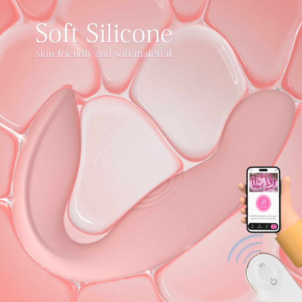 Bluetooth® App-Controlled G-Spot Egg Vibrator